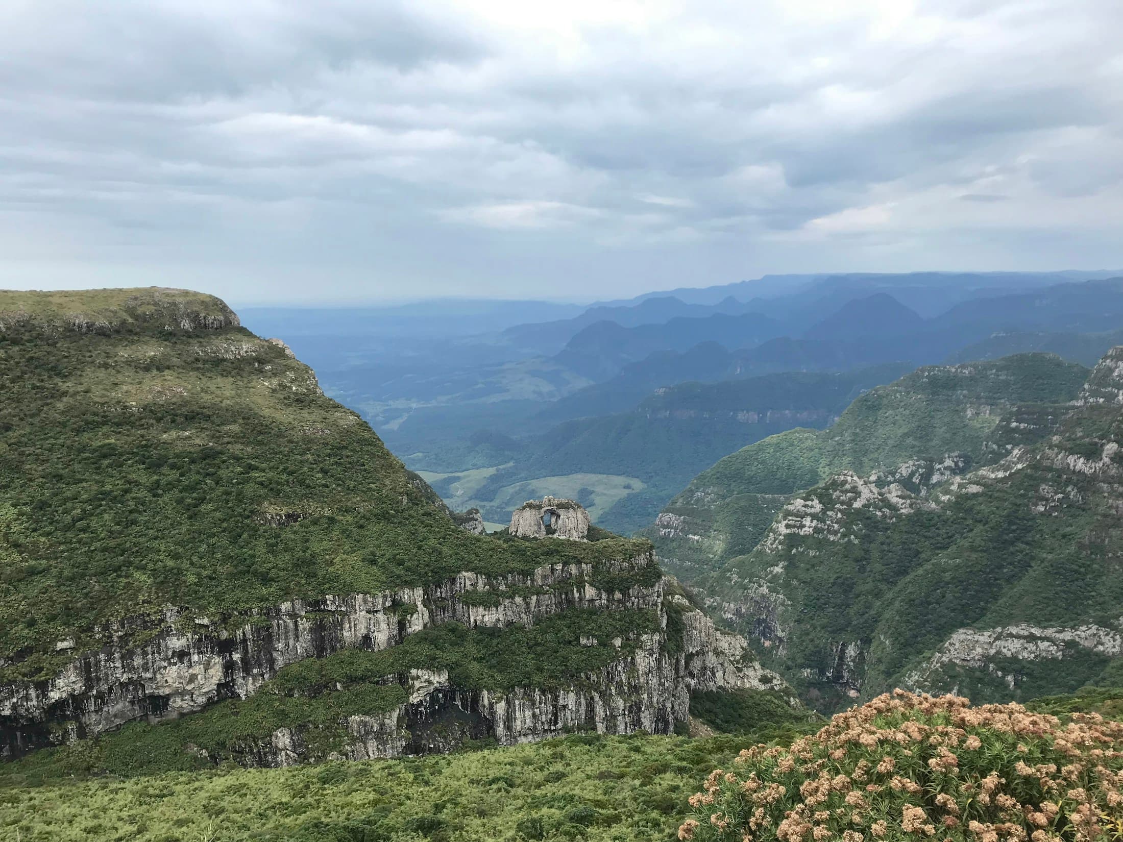 Cânions e montanhas de Urubici na Serra Catarinense